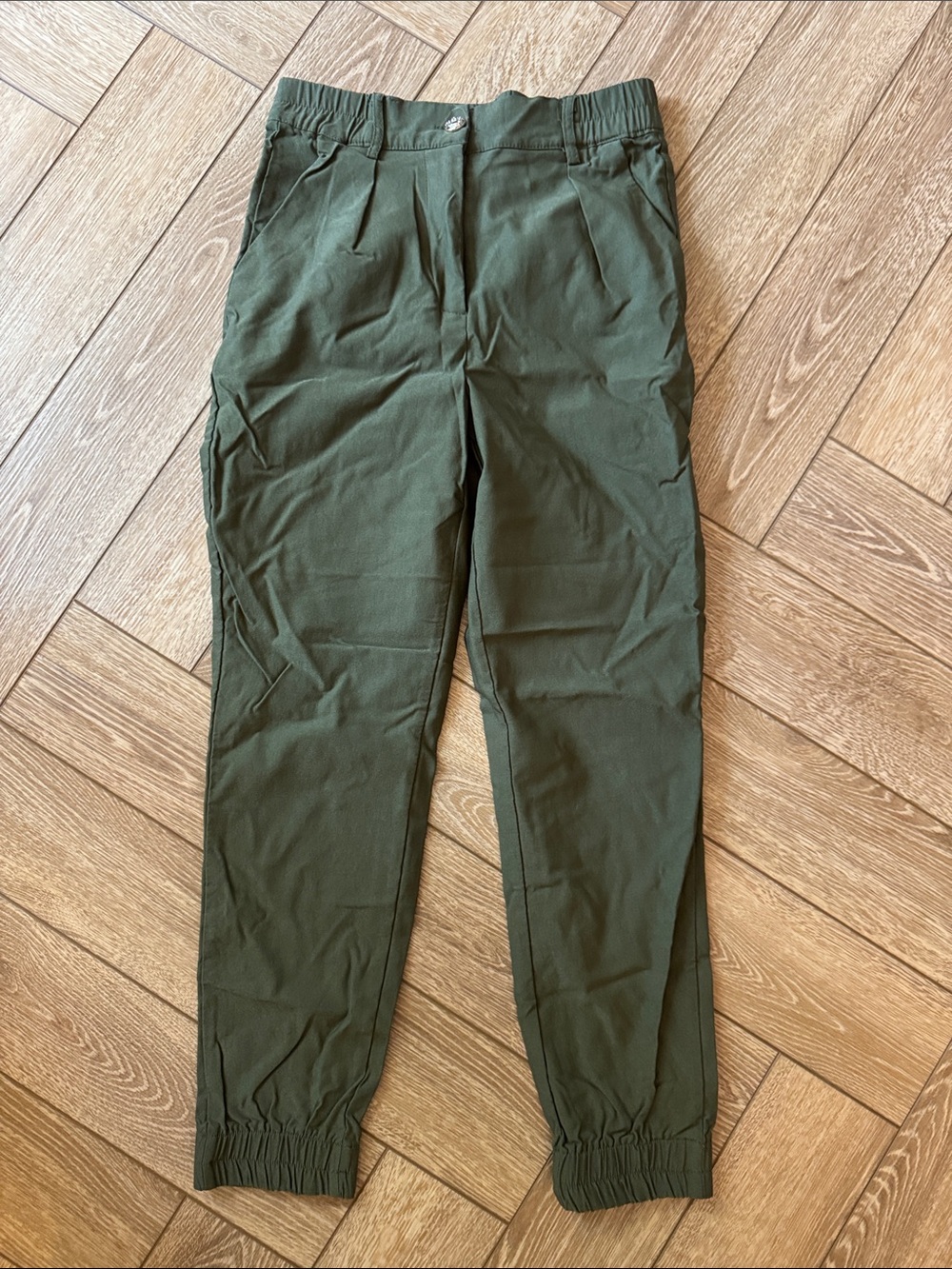 Olive Green Jogger Pants